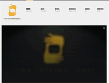 Tablet Screenshot of icon-international.tv